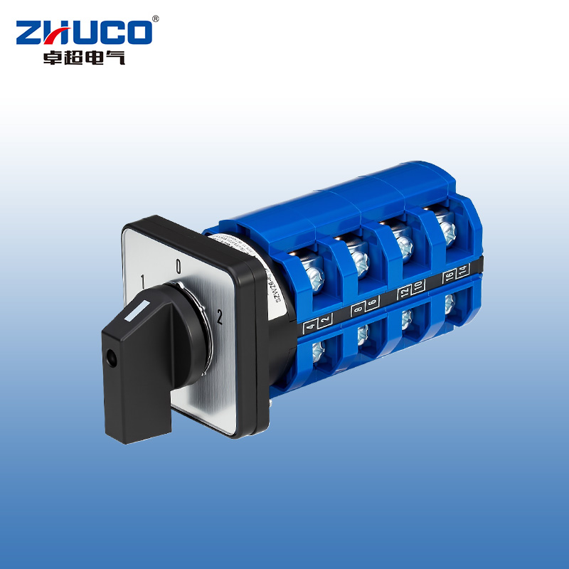 ZHUCO SZW26-63/D404.4 1-0-2 Трехпозиционный четырехполюсный переключатель