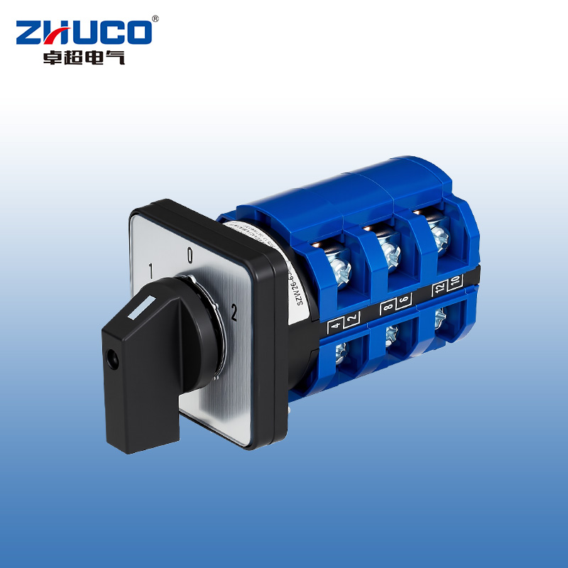 ZHUCO SZW26-63/D303.3 1-0-2 Трехпозиционный трехполюсный переключатель