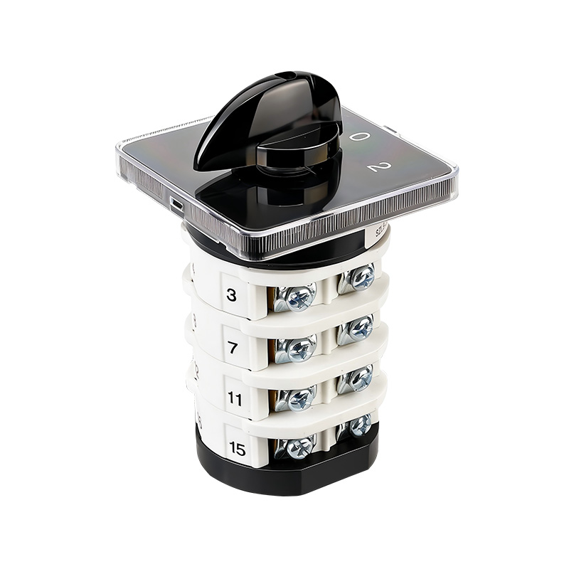 ZHUCO SZL9-25/D1050.4 25A/4P Четырехполюсный трехпозиционный 102-позиционный селекторный переключатель