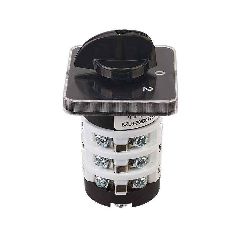 ZHUCO SZL9-20/D0723.3 20A/3P Трехсекционный трехпозиционный 102-позиционный селекторный переключатель
